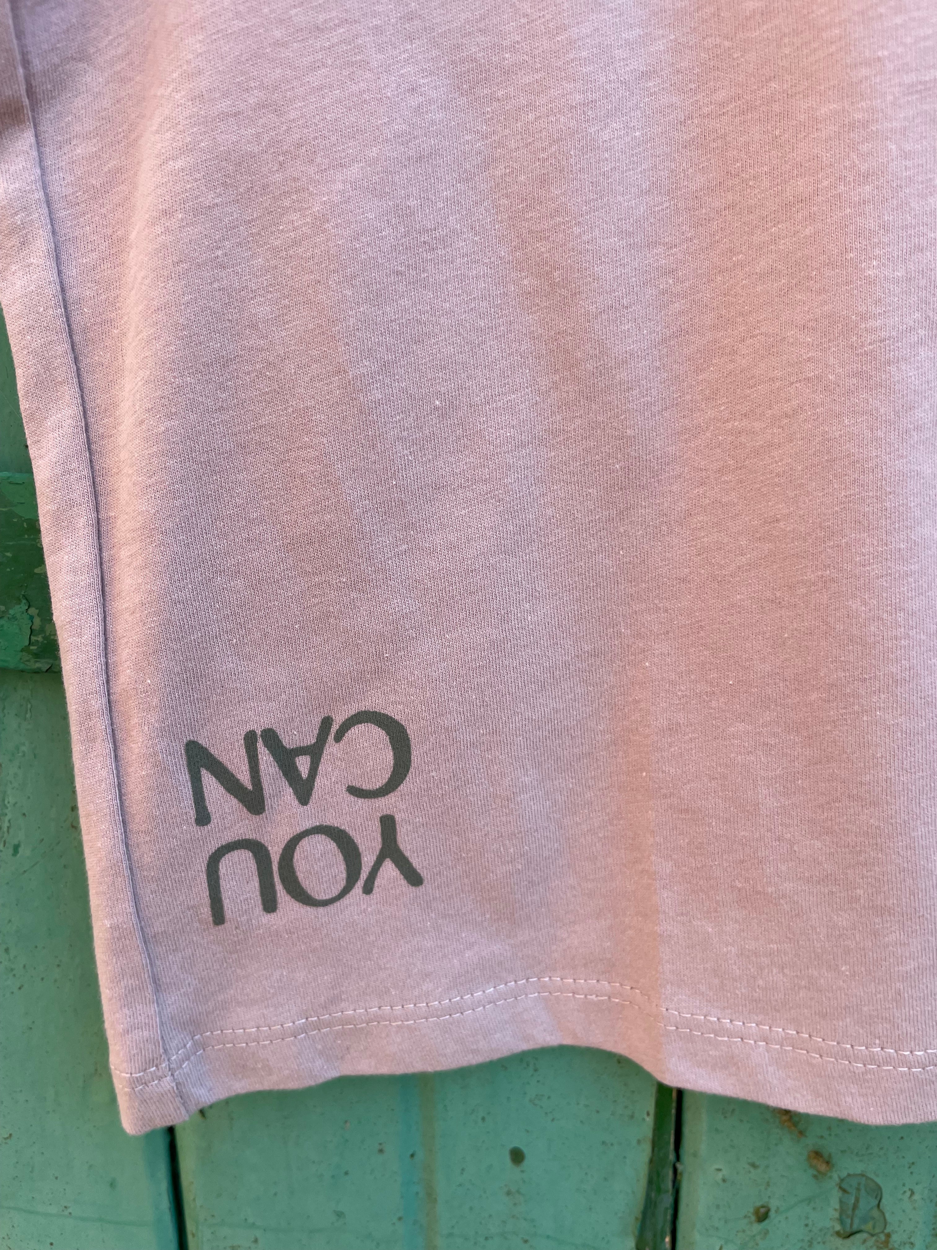 StrongHer. Tee. Dusty Pink