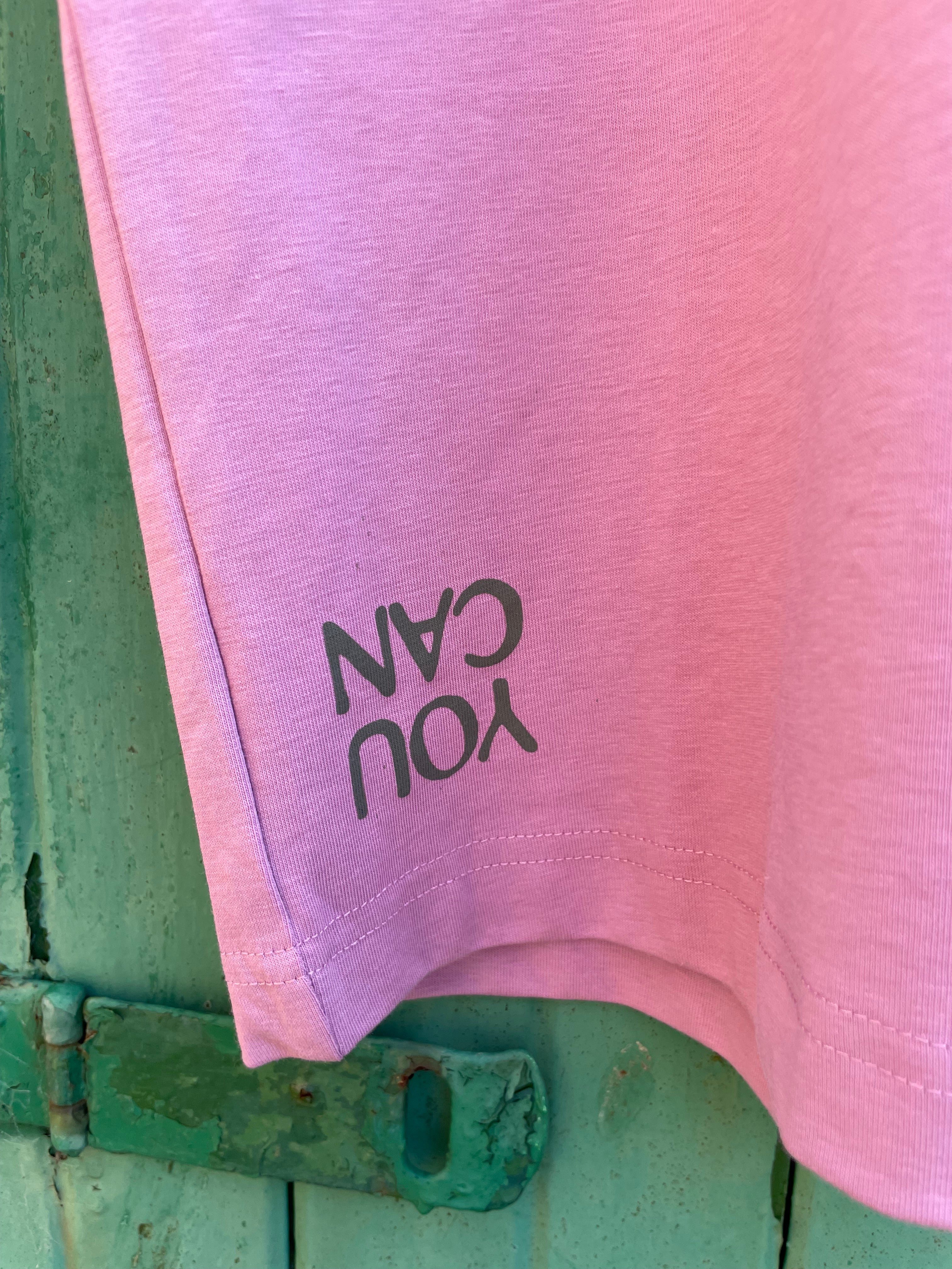 Wild Woman Tee. Foxglove Pink