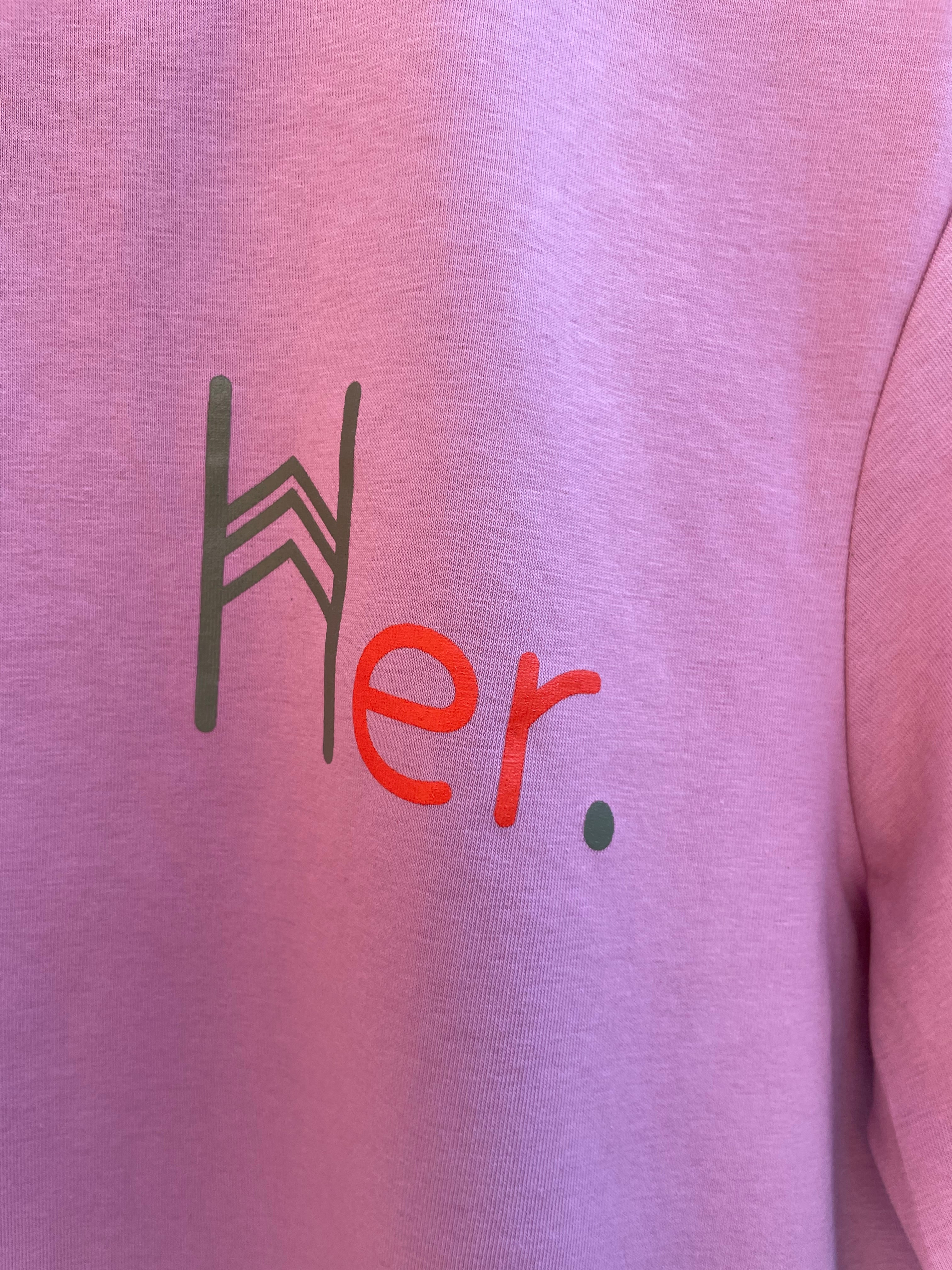 Wild Woman Tee. Foxglove Pink