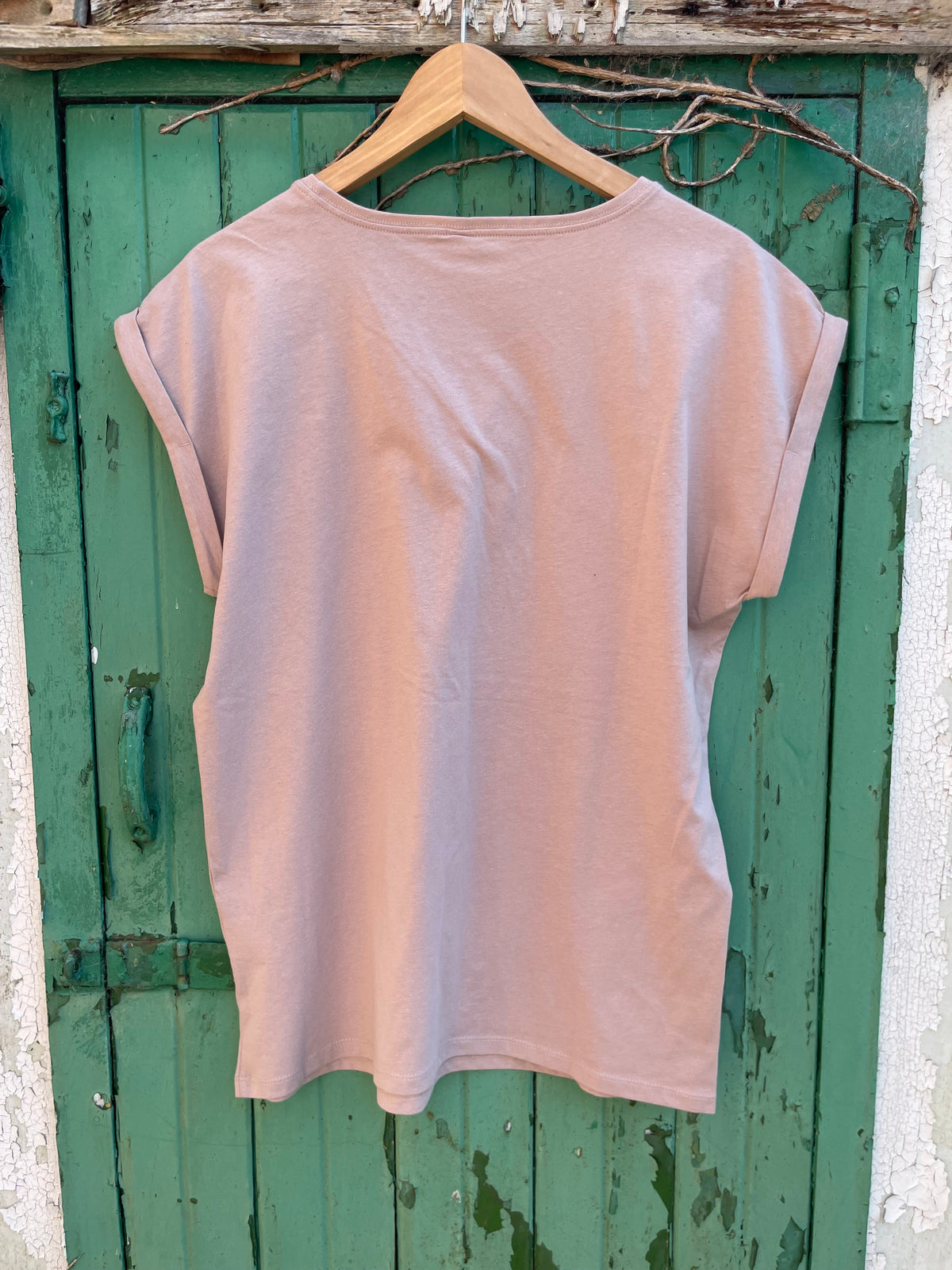 StrongHer. Tee. Dusty Pink