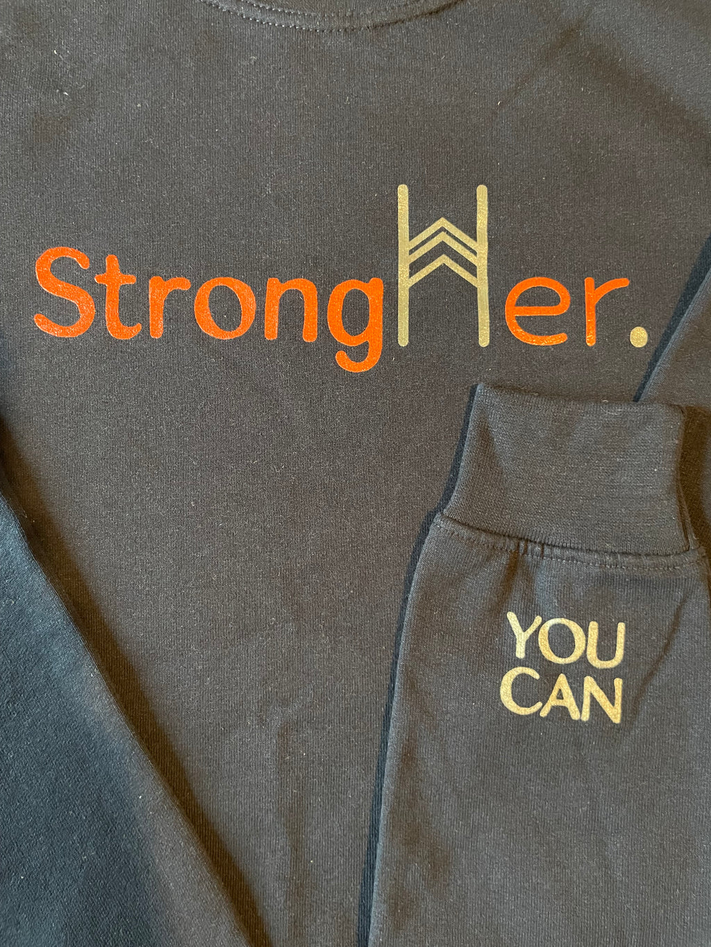 StrongHer. Sweatshirt. Navy
